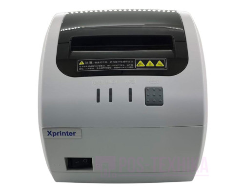 Принтер чеків Xprinter XP-Q260III (Ethernet+RS232+USB, 80 мм, чорний, з обрізувачем)