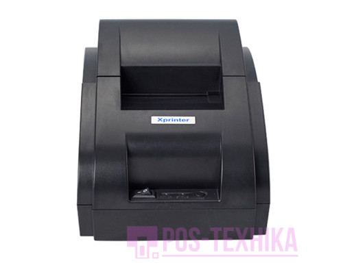 Принтер чеків Xprinter XP-58IIH (USB, 58 мм, чорний, без обрізувача)