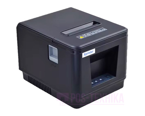 Принтер чеків Xprinter XP-A160H (USB, 80 мм, чорний, з обрізувачем)