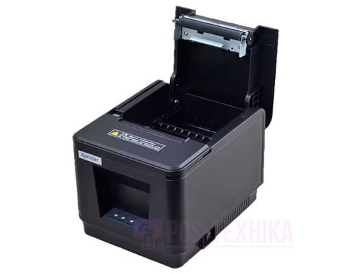 Принтер чеків Xprinter XP-A160H (USB, 80 мм, чорний, з обрізувачем)