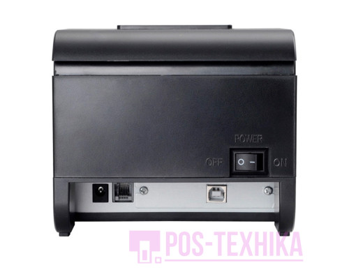 Принтер чеків Xprinter XP-C58H (Ethernet+USB, 58 мм, чорний, з обрізувачем)