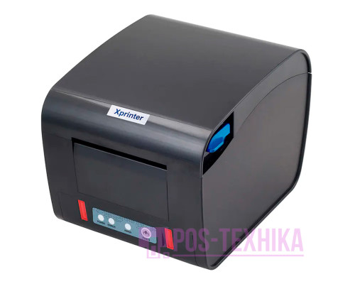 Принтер чеків Xprinter XP-D230H (Ethernet+USB, 80 мм, чорний, з обрізувачем)