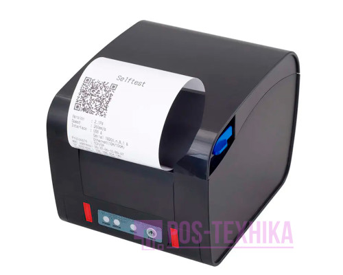 Принтер чеків Xprinter XP-D230H (Ethernet+USB, 80 мм, чорний, з обрізувачем)