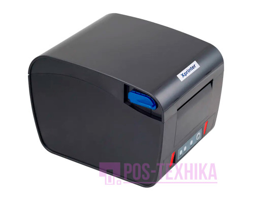 Принтер чеків Xprinter XP-D230H (Ethernet+USB, 80 мм, чорний, з обрізувачем)