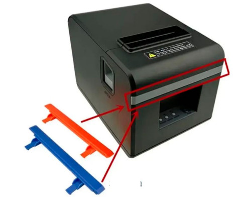 Принтер чеків Xprinter XP-N160II (Ethernet, 80 мм, чорний, з обрізувачем)