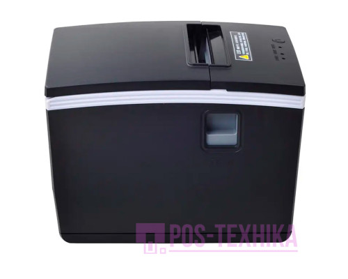 Принтер чеків Xprinter XP-N260H (Ethernet+RS232+USB, 80 мм, чорний, з обрізувачем)