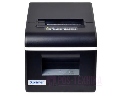 Принтер чеків Xprinter XP-Q90EC (USB, 58 мм, чорний, з обрізувачем)