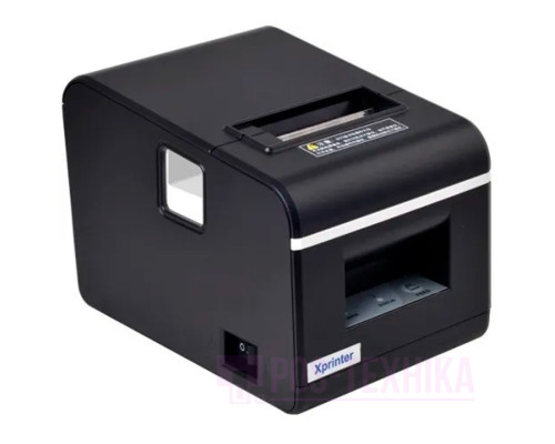 Принтер чеків Xprinter XP-Q90EC (USB, 58 мм, чорний, з обрізувачем)