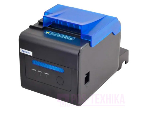 Принтер чеків Xprinter XP-C300H (Ethernet+RS232+USB, 80 мм, чорний, з обрізувачем)