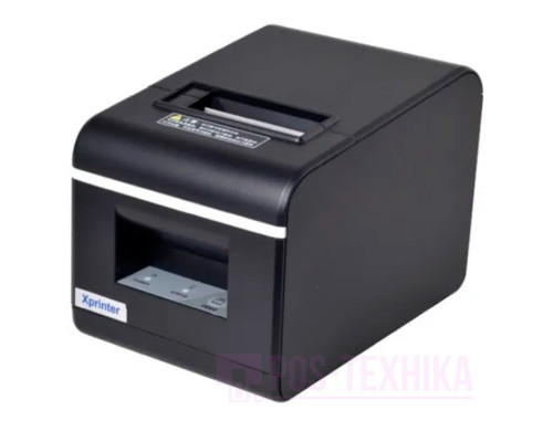 Принтер чеків Xprinter XP-Q90EC (USB, 58 мм, чорний, з обрізувачем)